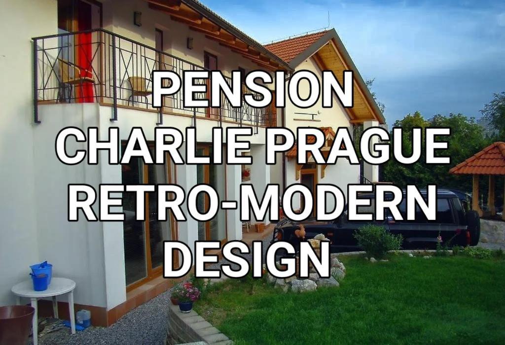 Pension Charlie Prague Retro-Modern Design Kültér fotó